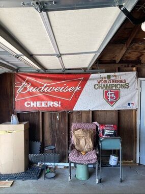 St. Louis Cardinals World Series Champions 2011 Vinyl Banner